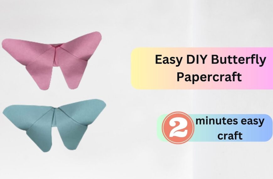 How To Make Paper Butterfly (Tutorial With Pictures)