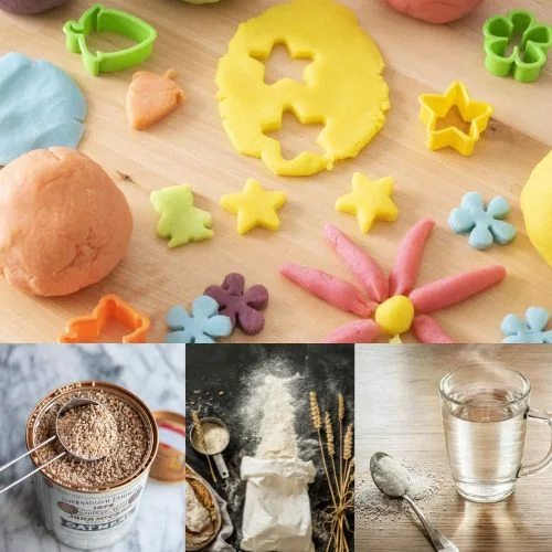 Oatmeal playdough recipe
