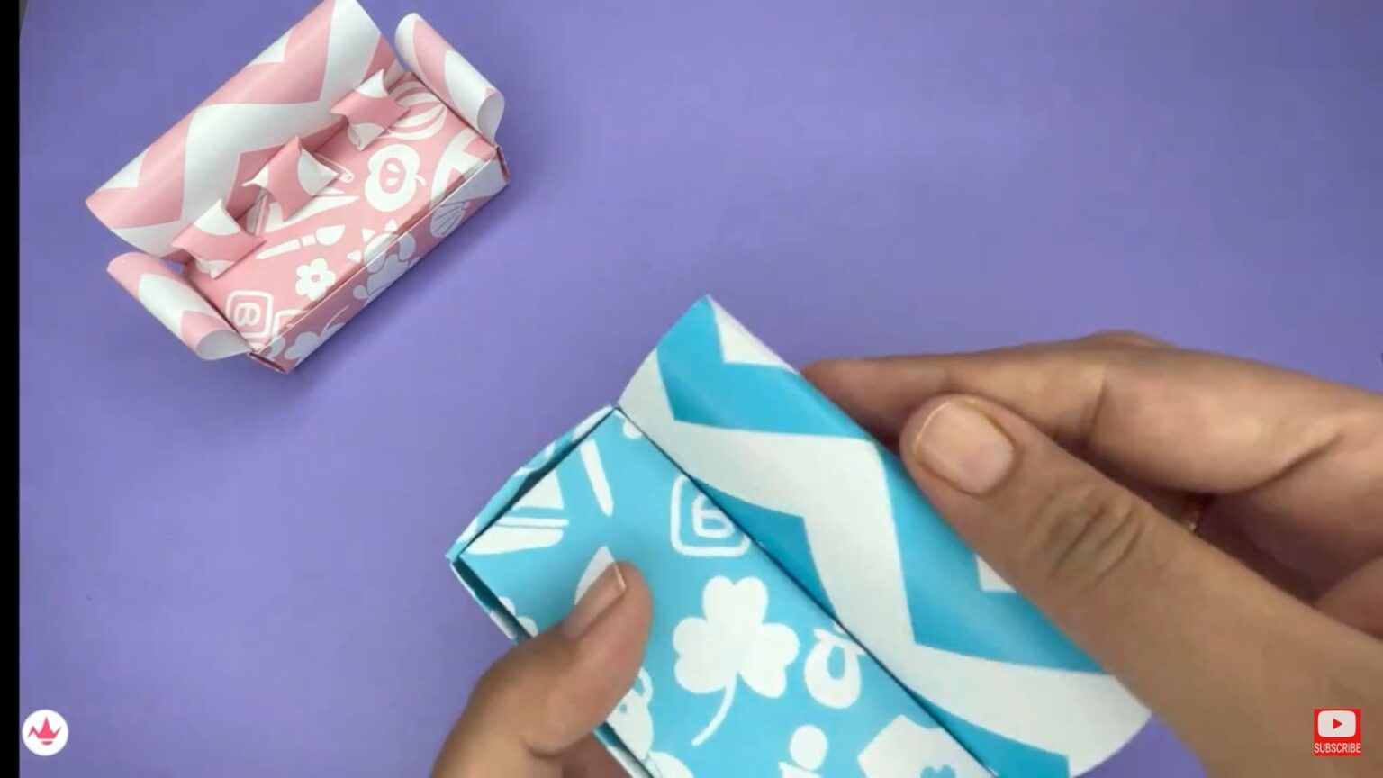 How To Make Paper Sofa Step By Step Video Tutorial And Pictures