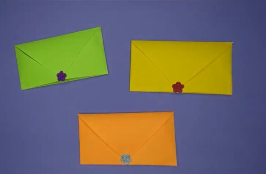 How To Make Origami Envelope – Step By Step Tutorial With Pictures