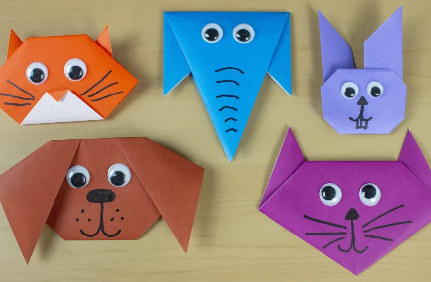 How To Make 5 Easy Animal Faces For Kids (Video + Tutorial)