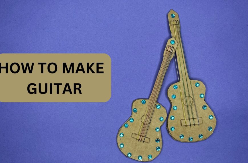 How To Make A Mini Guitar (Step By Step Tutorial)