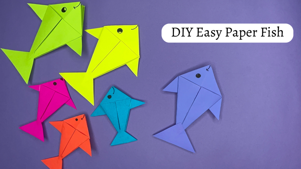 How To Make Origami Fish (Step By Step Tutorial With Pictures) - fabbcraft