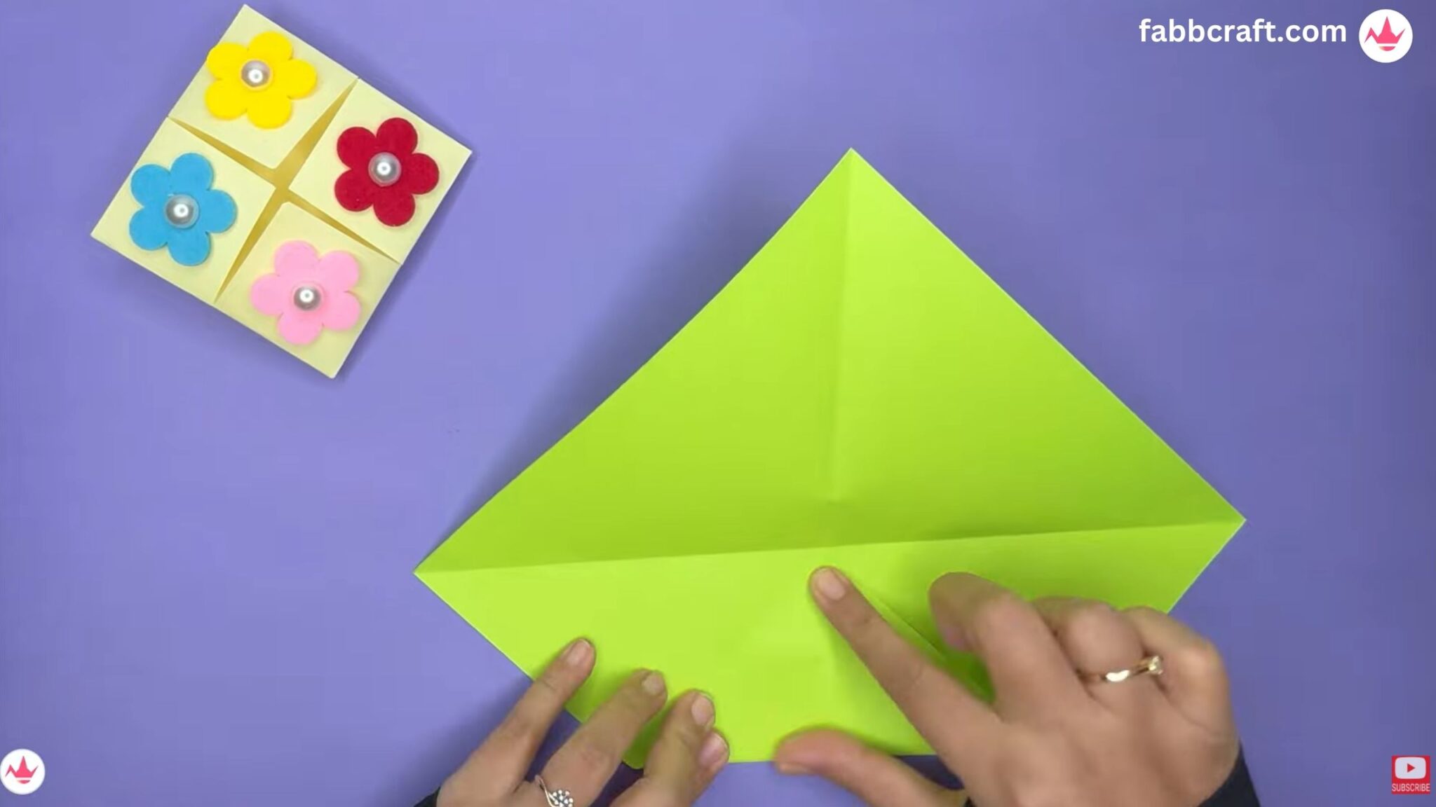How To Make Paper Fortune Teller (Step-by-Step Tutorial + Video