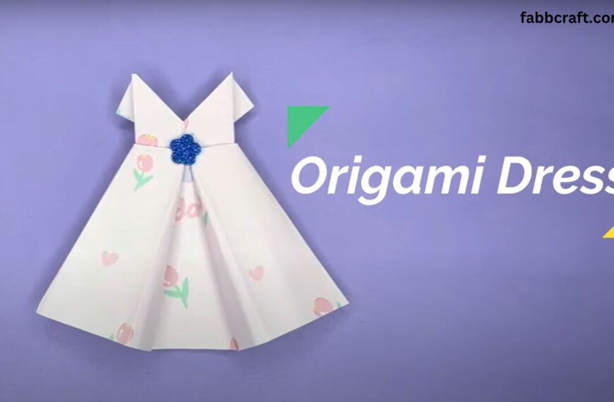 How To Make Origami Dress (Step By Step Tutorial With Pictures)