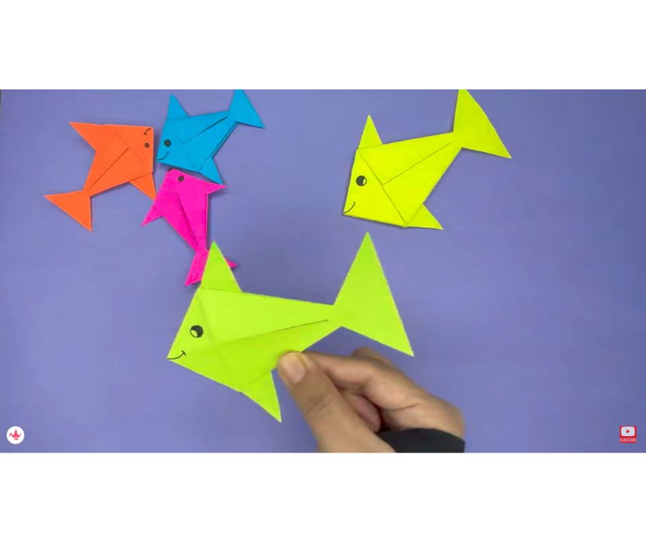 How To Make Origami Fish (Step By Step Tutorial With Pictures) - fabbcraft