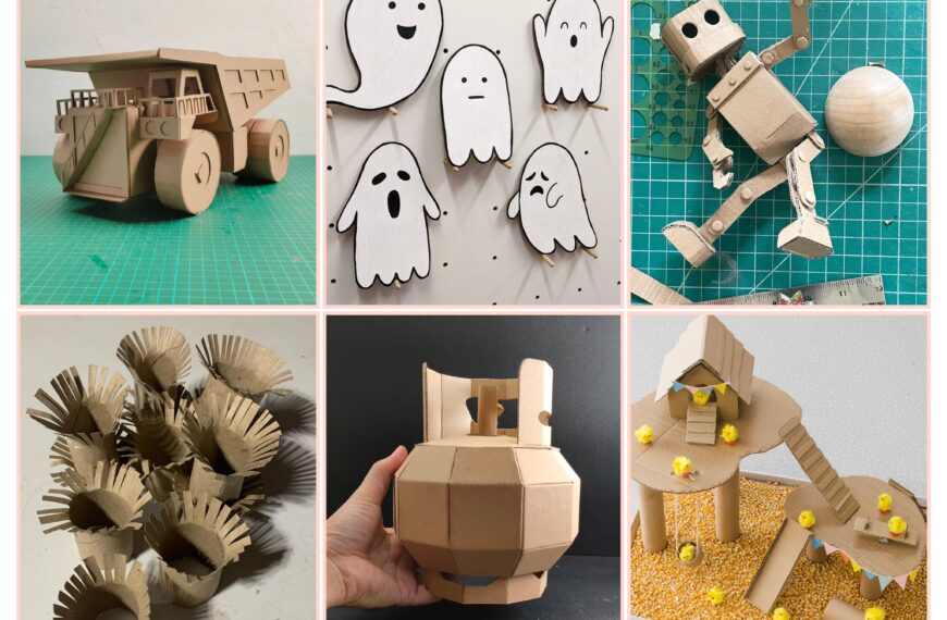 15 Creative Cardboard Crafts For Kids