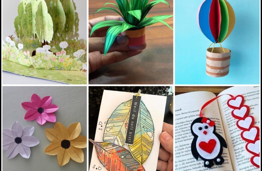 20 DIY Easy paper Crafts