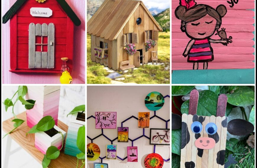 20 Trending Ice Cream Stick Crafts