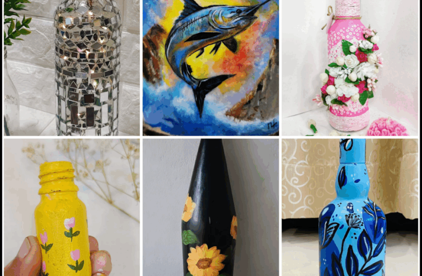 20 DIY Bottle Crafts